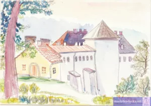 Zamek Leski i okolice